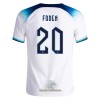 Officiële Voetbalshirt Engeland FODEN 20 Thuis WK 2022 - Heren